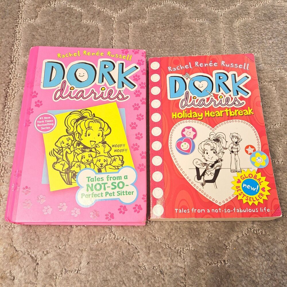 Dork Diaries 6/10 RACHEL RENEE RUSSELL HARDCOVER SOFTCOVER KIDS CHAPTER BOOKS